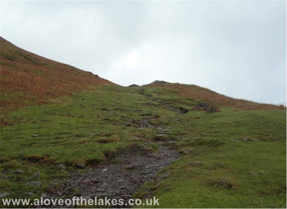A love of the Lakes - Following the path to the summit approach
