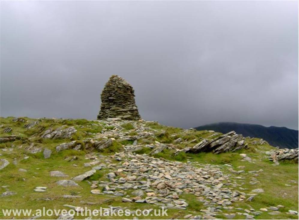A love of the Lakes - The very well constructed cairn on High Spy