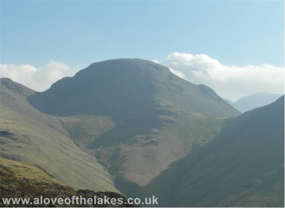 A love of the Lakes - Looking across to the massive bulk of Great Gable from Innominate Tarn