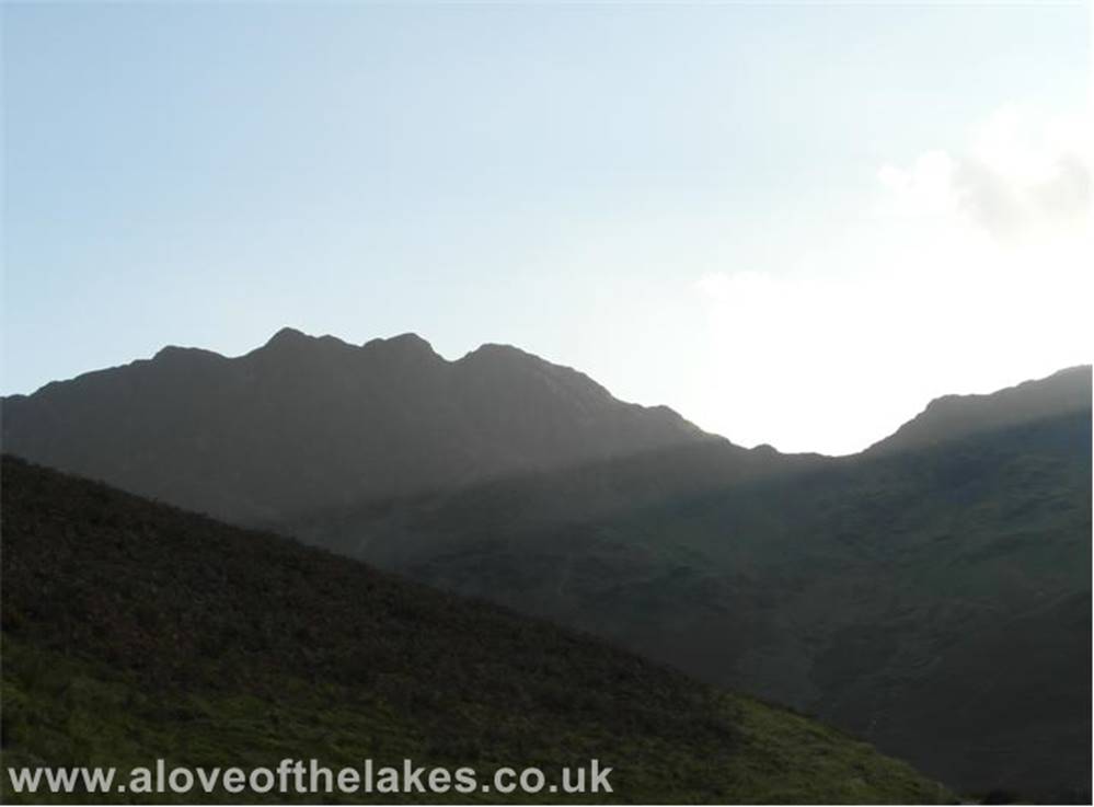 A love of the Lakes - Looking back to Haystacks from the descent path