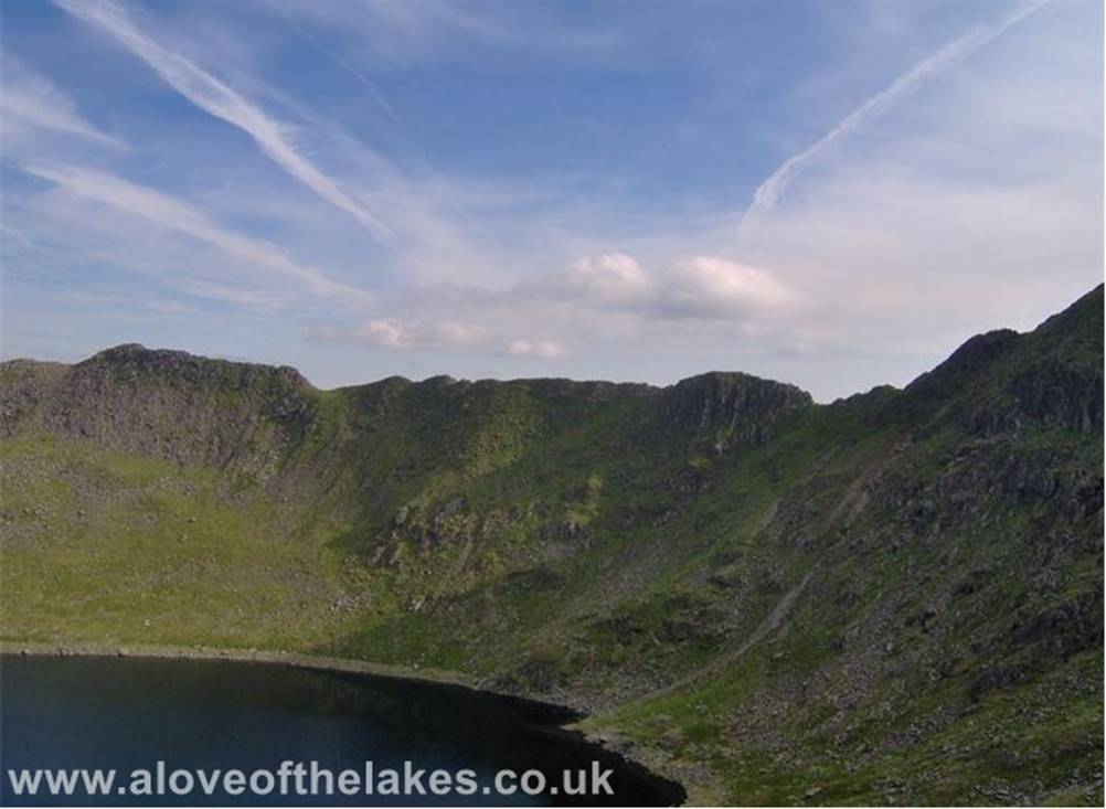 A love of the Lakes - Looking at Striding Edge from Swirral Edge