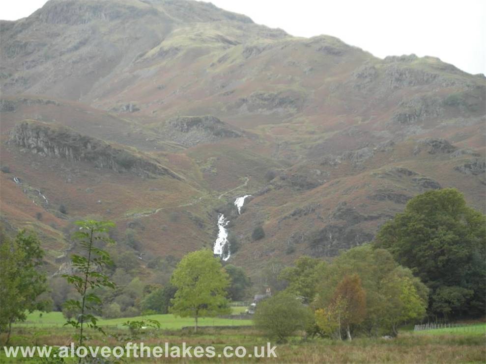A love of the Lakes - On the track towards the Lancrigg Hotel with Easdale Beck in full flow