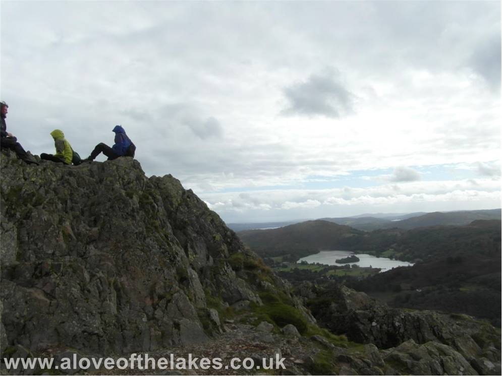 A love of the Lakes - Nearing the summit of Helm Crag