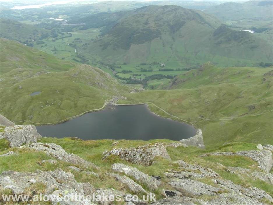 A love of the Lakes - Stickle Tarn from the summit