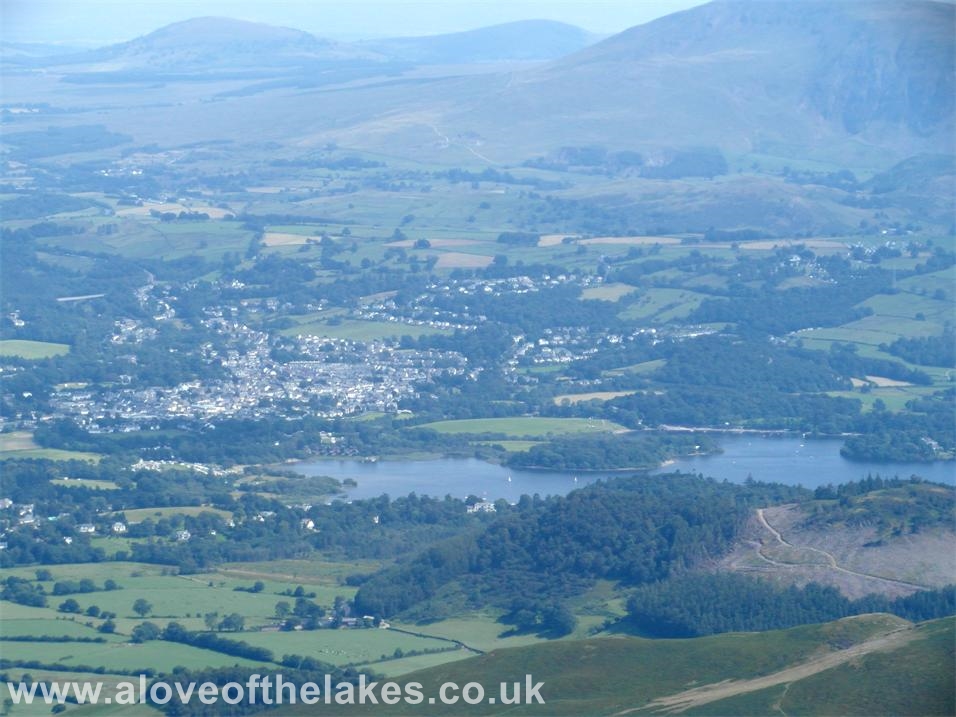 A love of the Lakes - Looking across to Keswick and Derwent Water