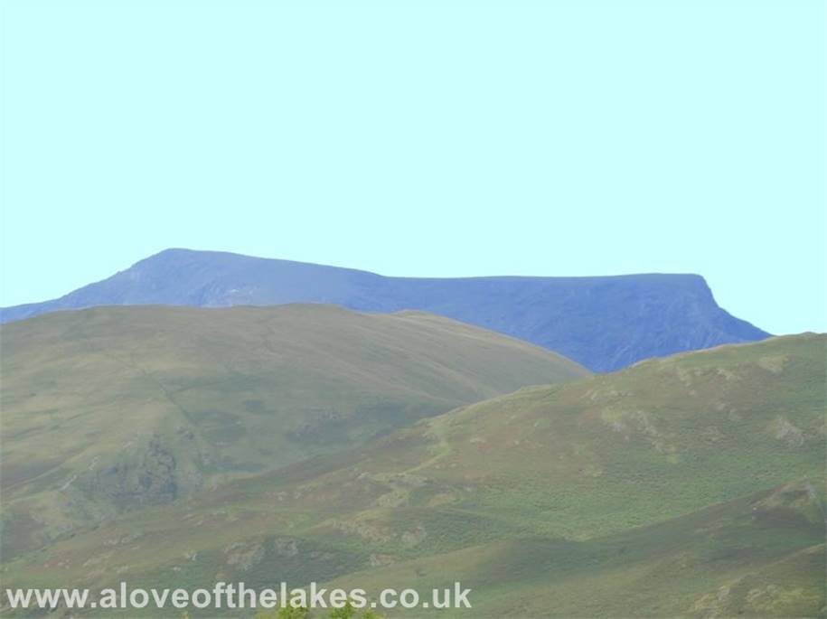 A love of the Lakes - As I journeyed down the A66 towards Braithwaite a close up view of Blencathra