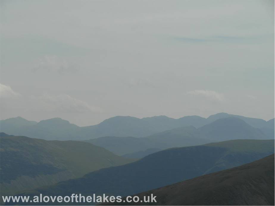 A love of the Lakes - Looking across to Hindscarth and Robinson