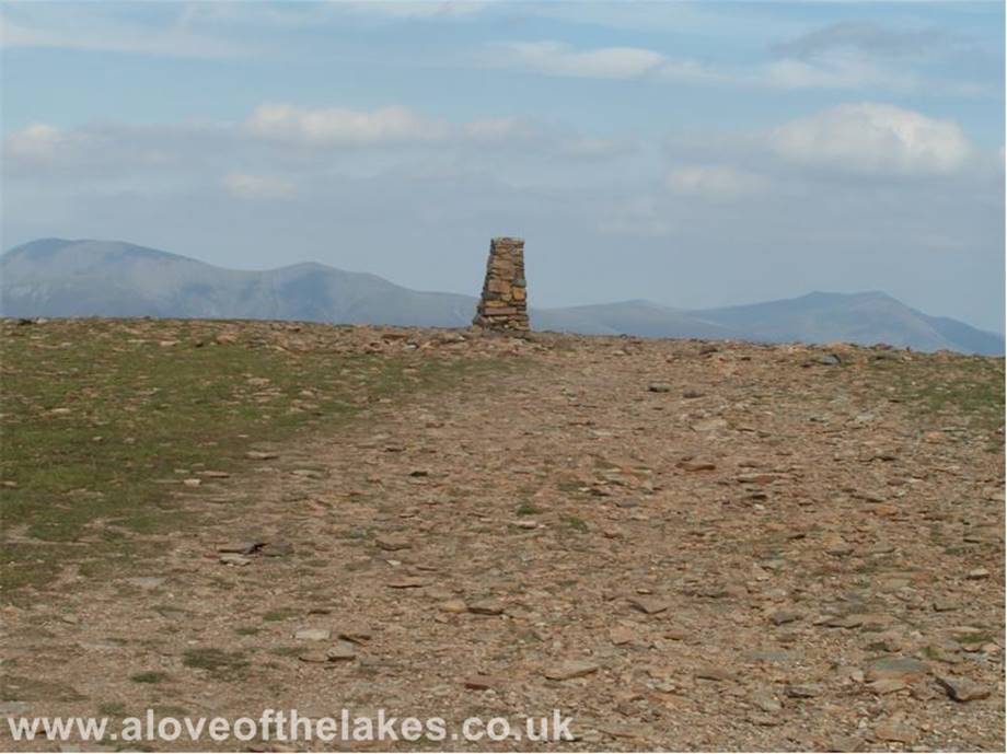 A love of the Lakes - The summit cairn on Eel Crag