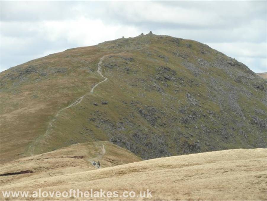A love of the Lakes - From the top of Yoke, the steep descent and equally steep climb up to the top of Ill Bell