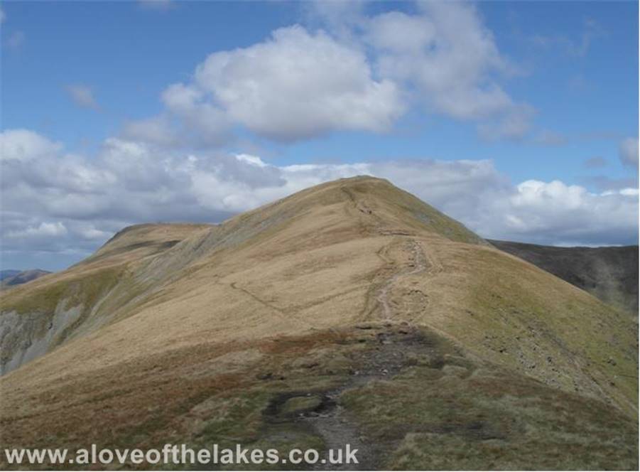 A love of the Lakes - The steep trek up to Froswick