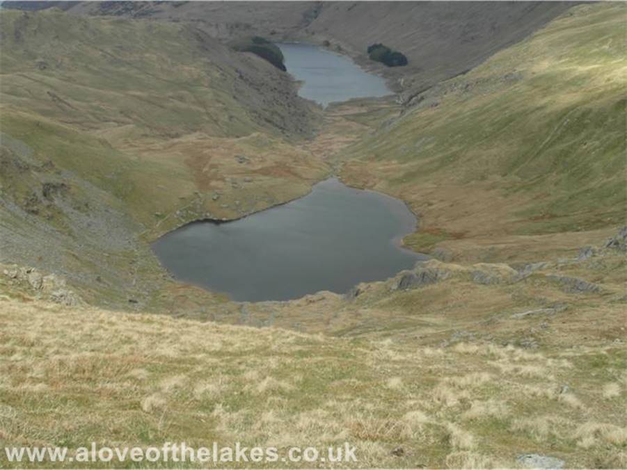 A love of the Lakes - Here a shot of Small Water sitting approx 700 feet above Haweswater from Mardale Ill Bell