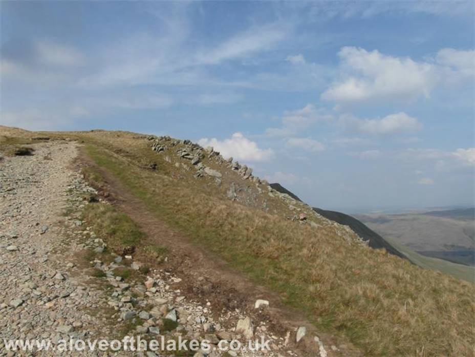 A love of the Lakes - I then retraced my steps back to High Street and took the path west heading out to Rampsgill Head