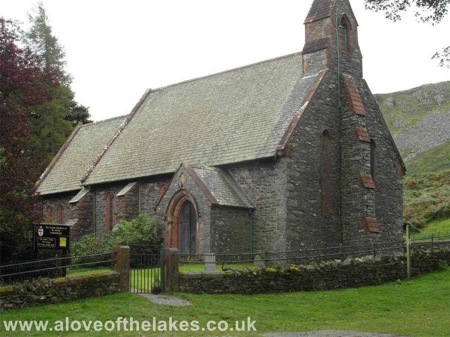 A love of the Lakes - St Peters Church at Martindale is the start point for the walk