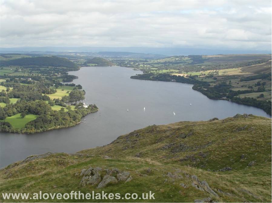 A love of the Lakes - Looking north down Ullswater towards Pooley Bridge