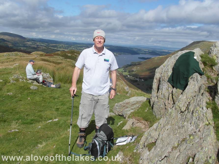 A love of the Lakes - Me on the summit of Steel Knotts