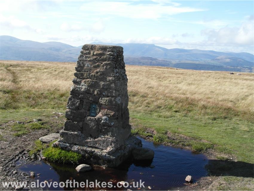 A love of the Lakes - The summit cairn on Loadpot Hill