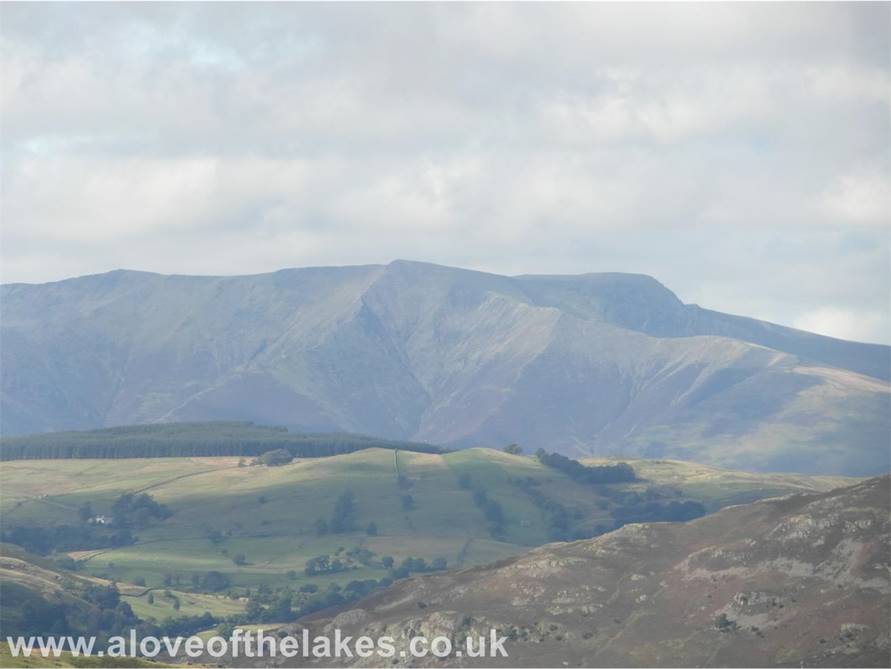 A love of the Lakes - In the far distance Blencathra to the north