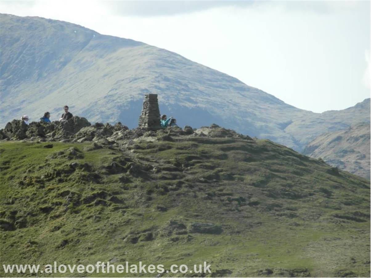 The summit from Ivy Crag