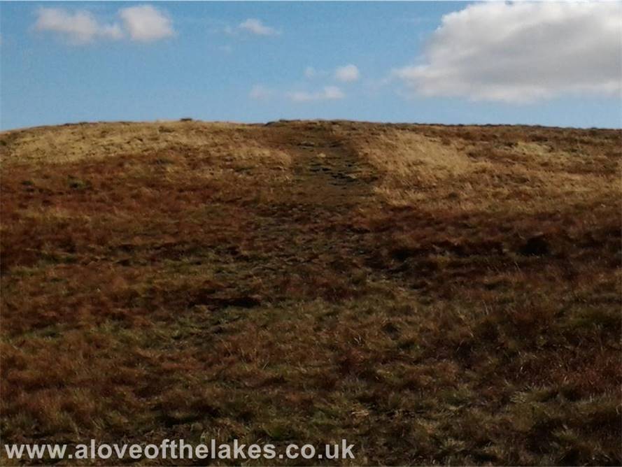 A love of the Lakes - A distinct track can be followed leading to the summit