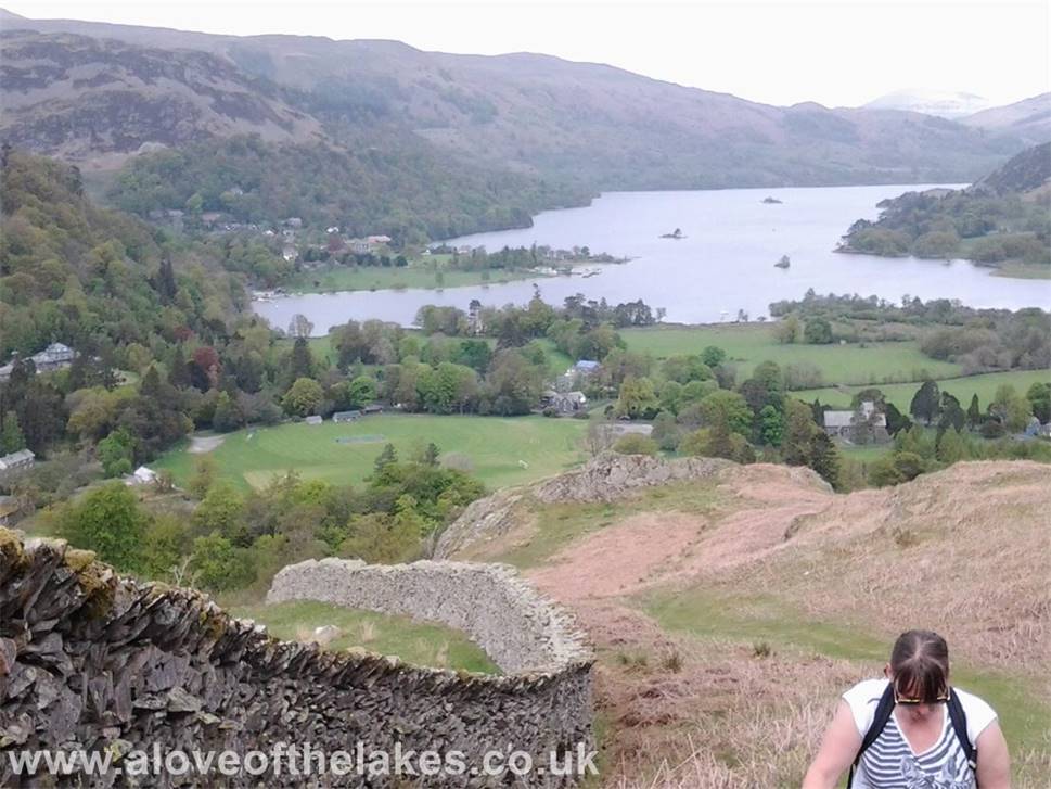 Looking back to Ullswater