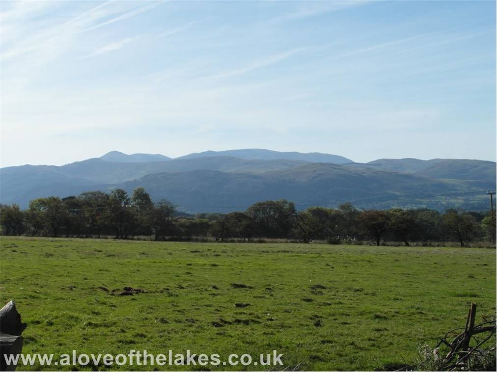 Looking across to Skiddaw from the Farm track