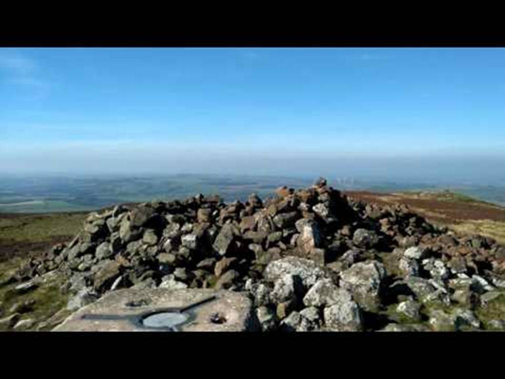 A 360 degree view from the summit of Binsey