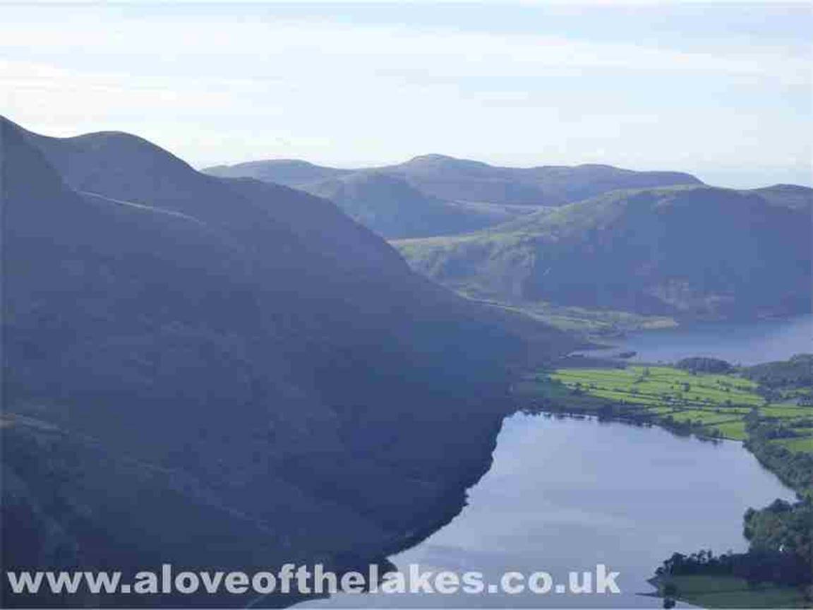 In the distance, Mellbreak and the fells surrounding Loweswater and Ennerdale
