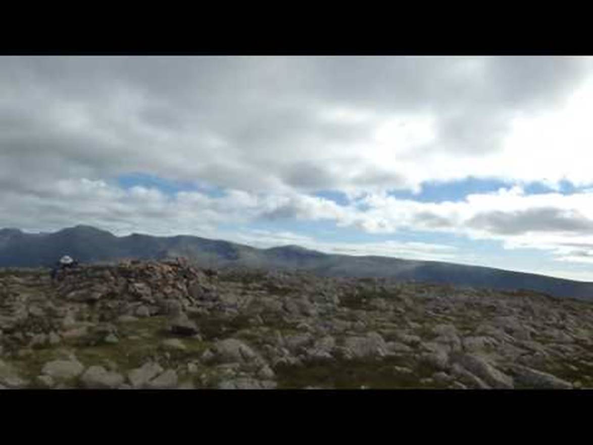 360 degree view from summit of Great Borne