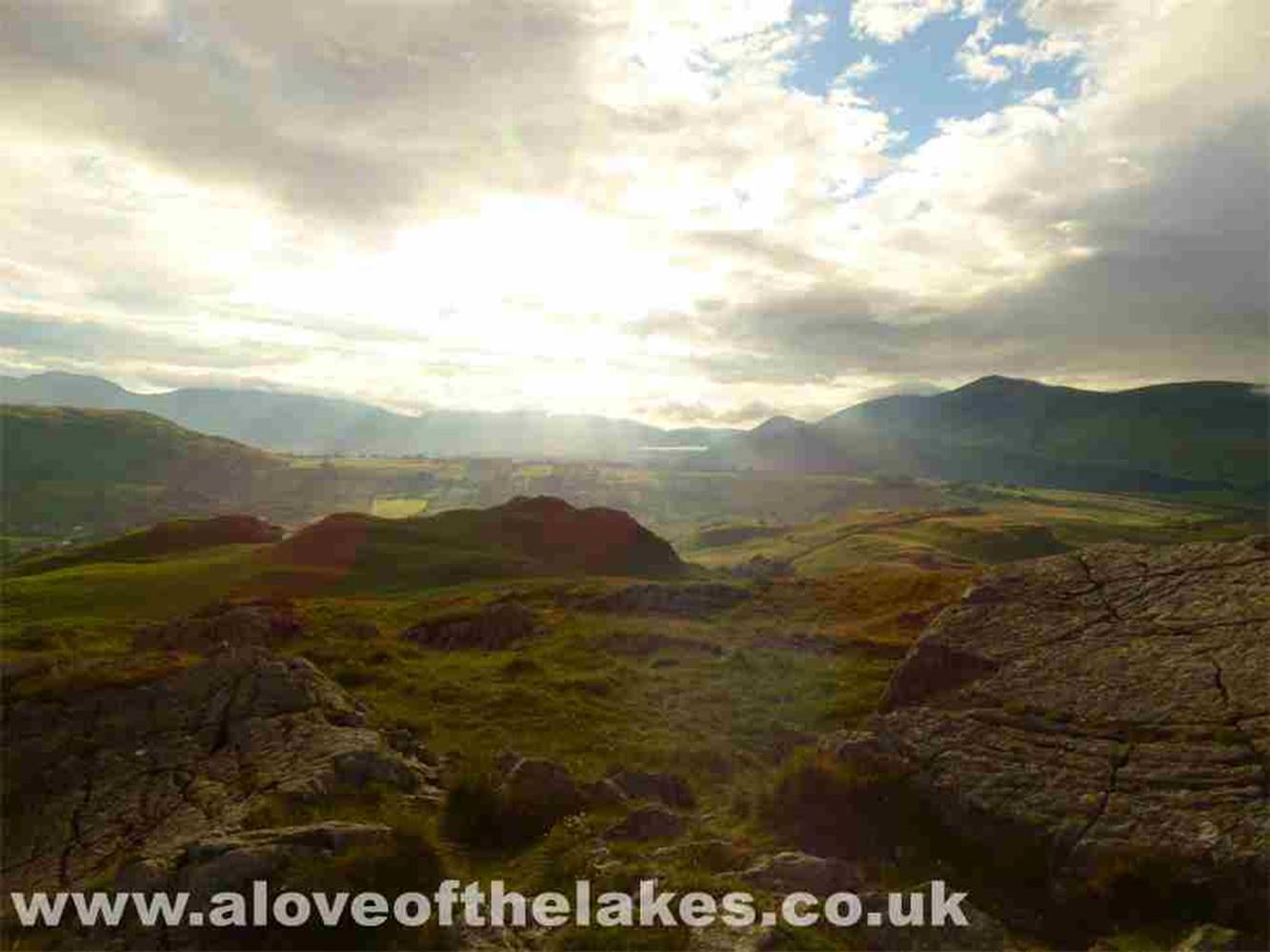 The summit of High Rigg