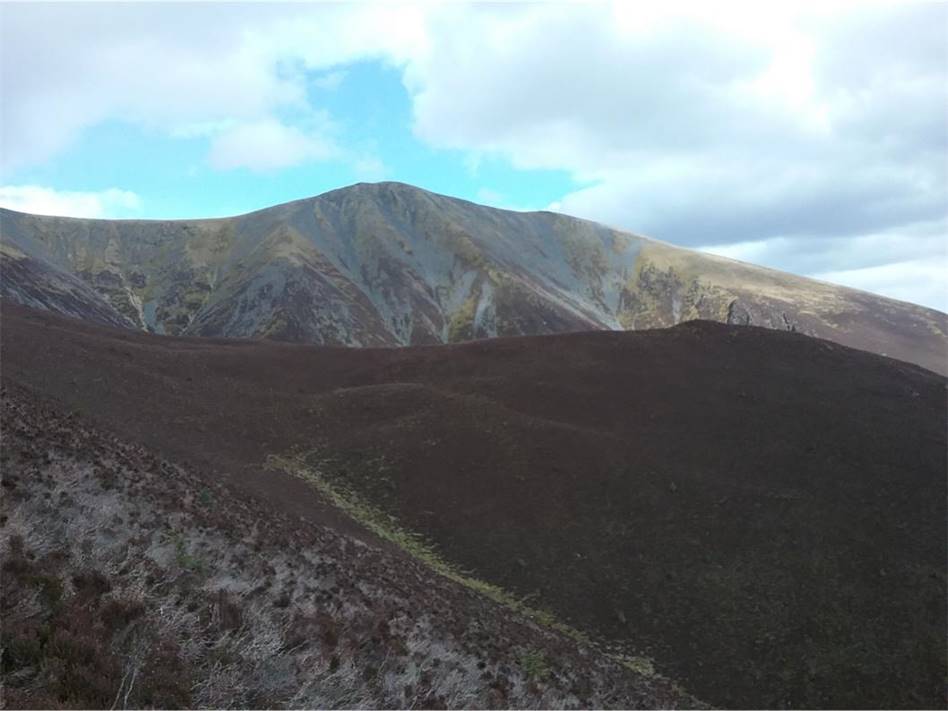 Skiddaw Little man from the path