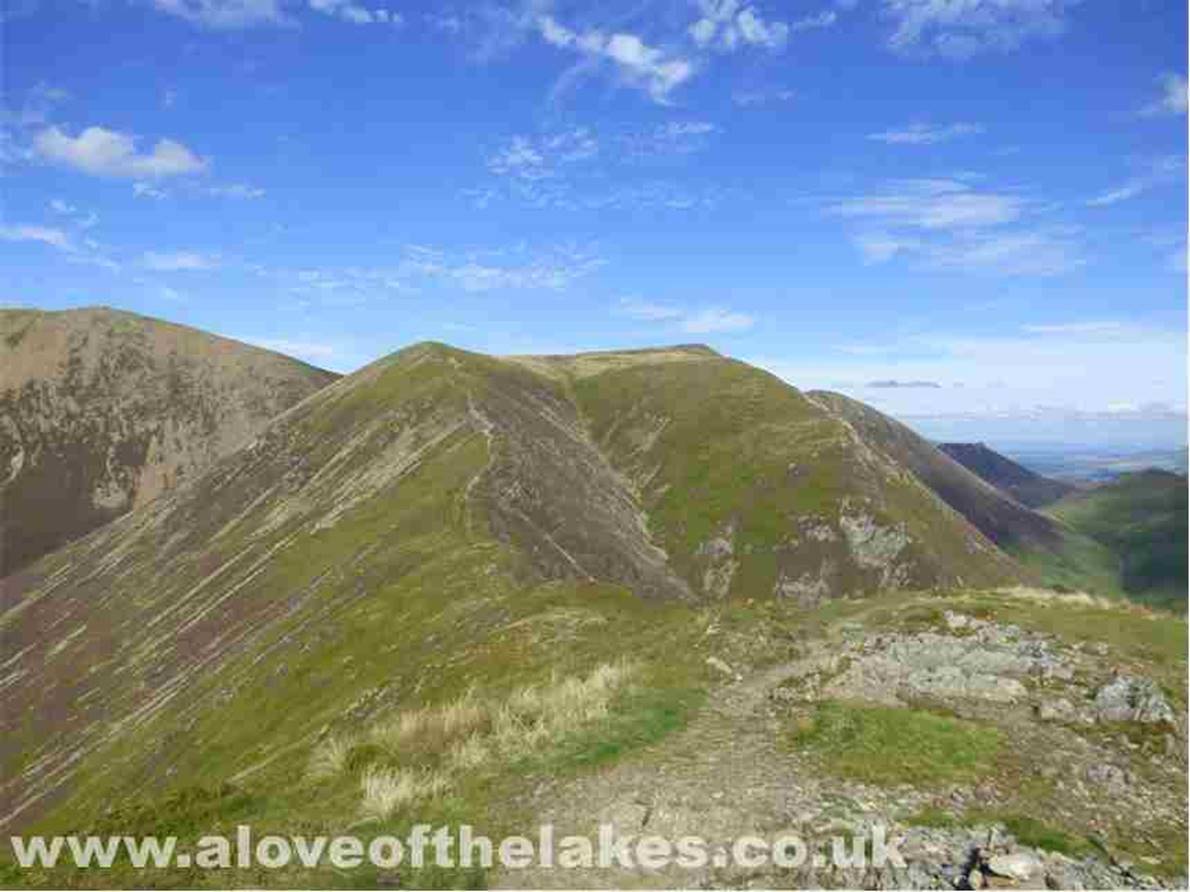 The ridge walk to Wandope via Thirdgill Head Man