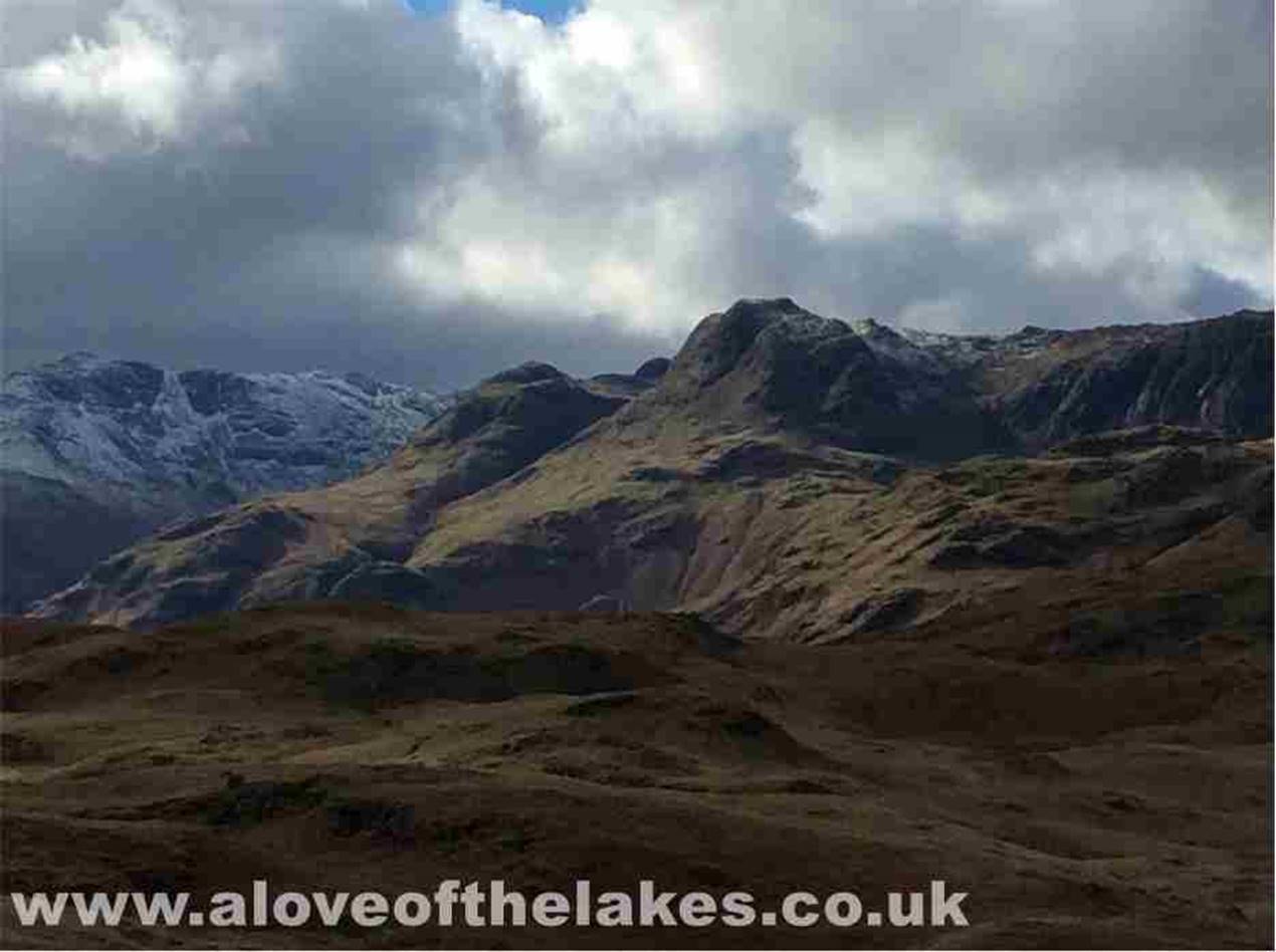 A weather front moving in over Langdale