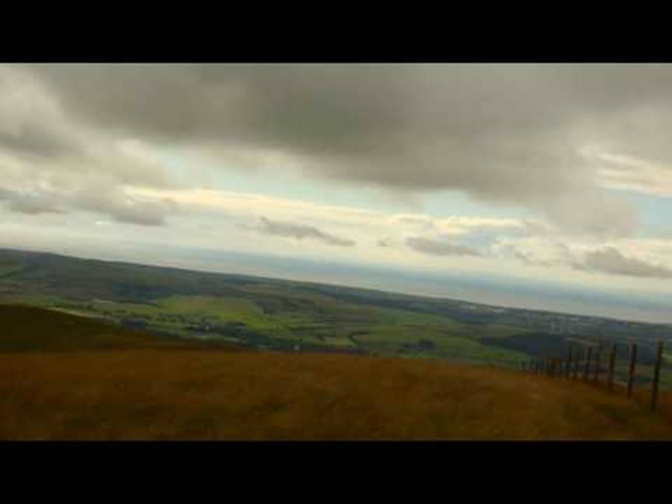 A 360 degree view from the summit of Burnbank