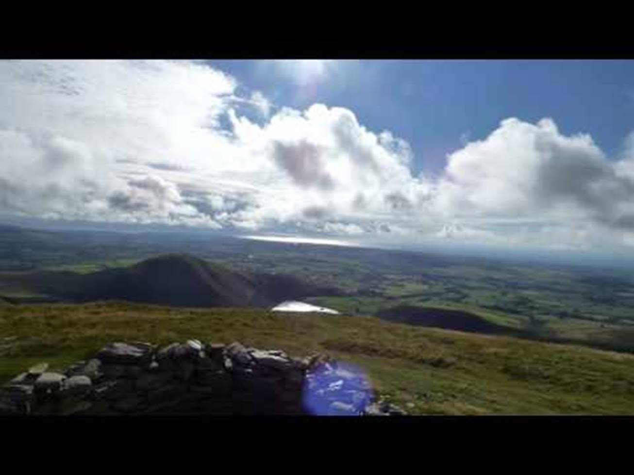 A 360 degree view from the summit of Blake Fell