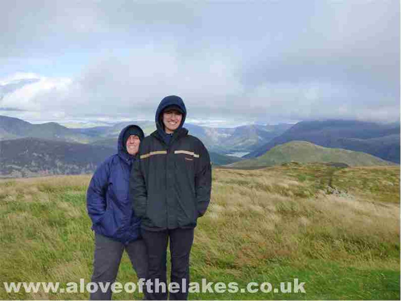 Awoken from their slumbers  This really is one of the more comfortable summits that you will encounter on a Wainwright walk
