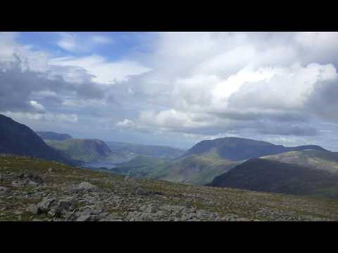 A 360 degree view from the summit of Brandreth