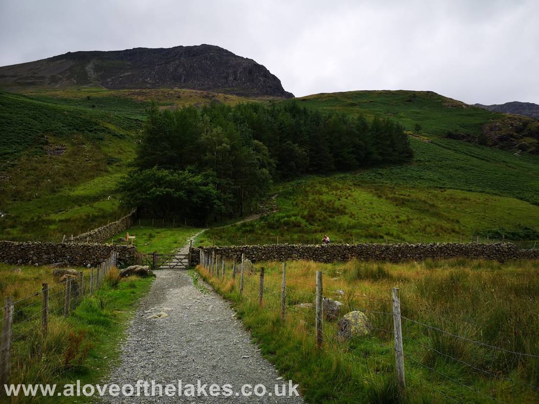 A love of the Lakes - the start of the climb to Scarth Gap