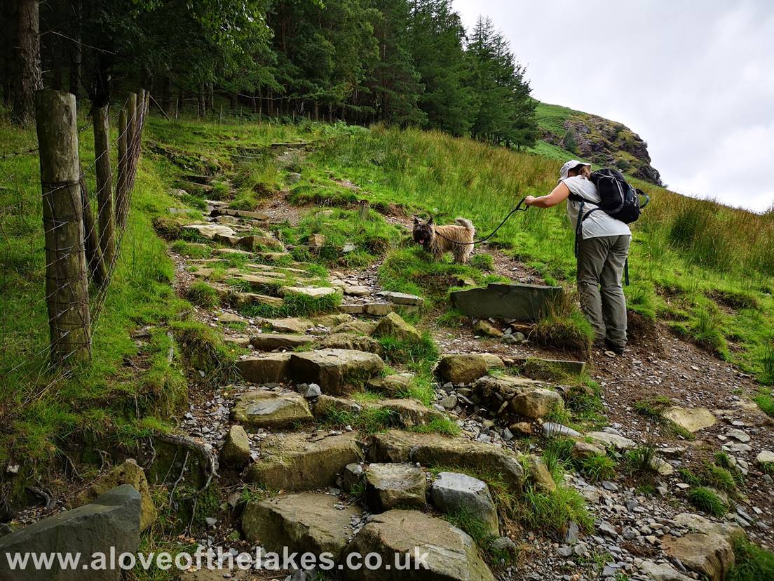 A love of the Lakes - starting the climb