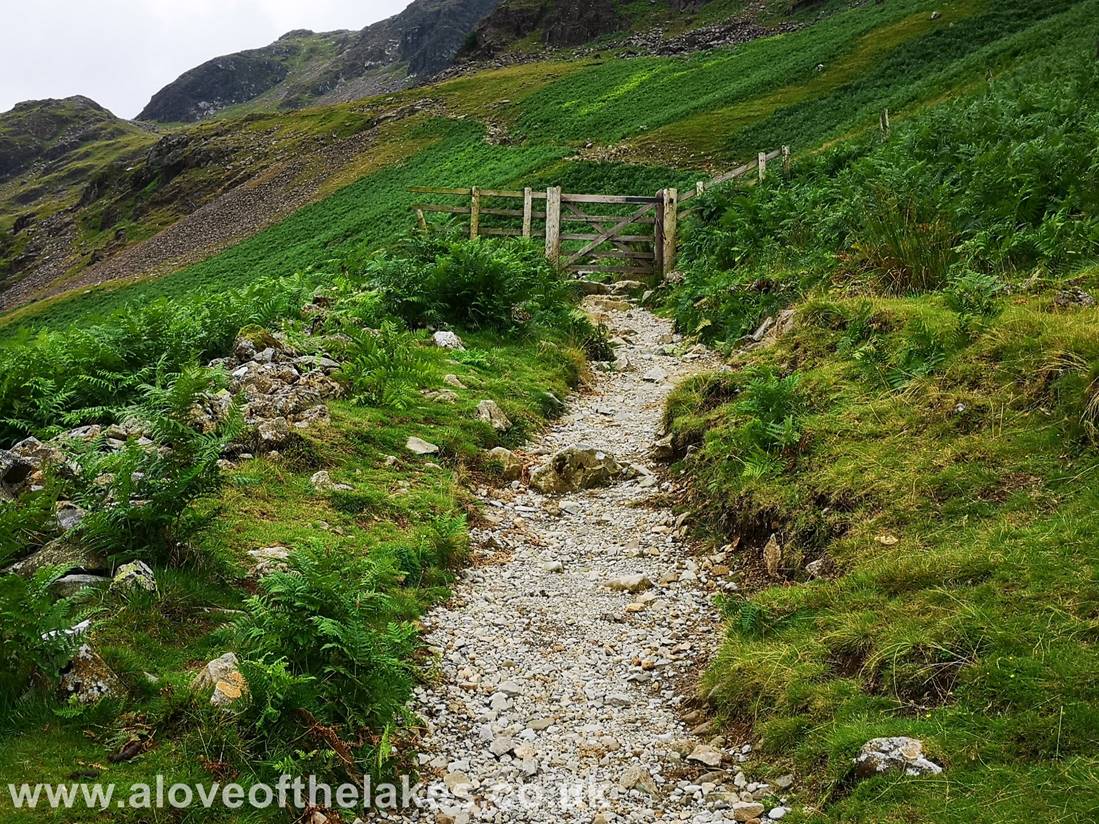 A love of the Lakes - handgate in the path