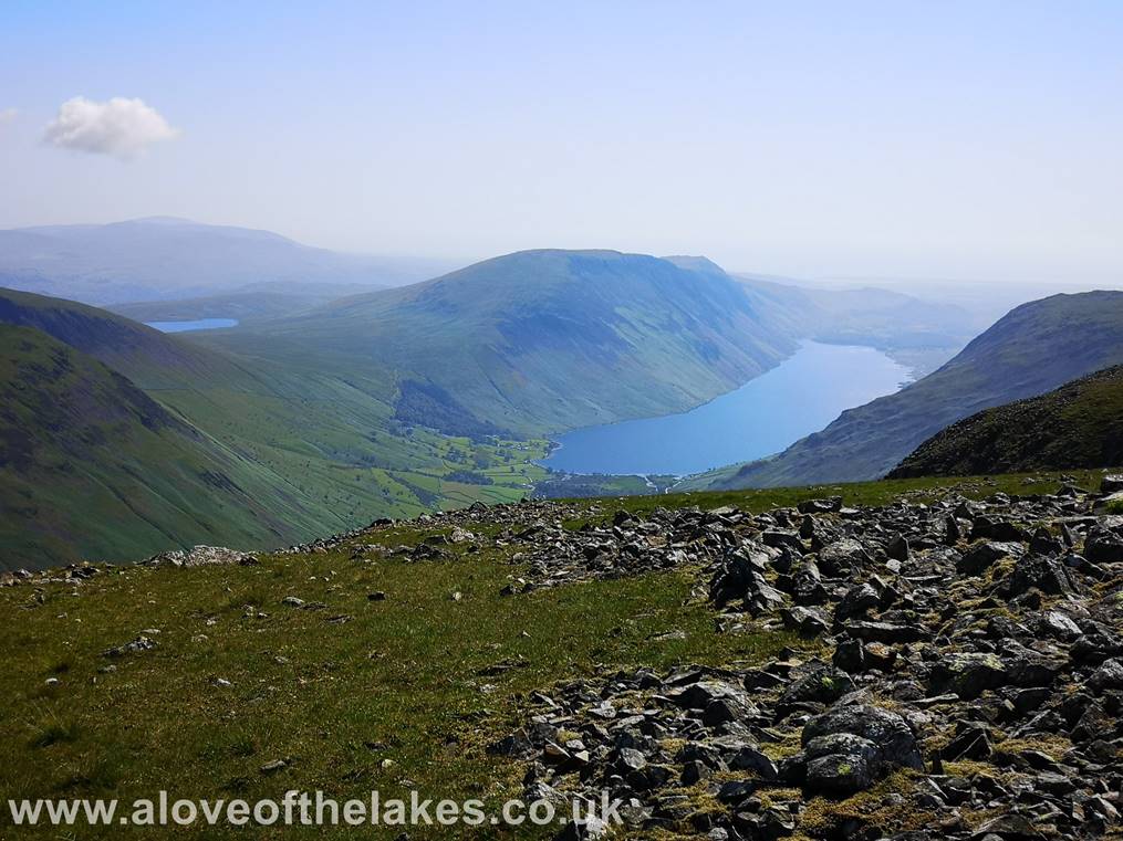 Looking South to Wast Water and Burnmoor Tarn
