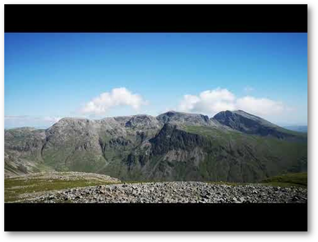 A 360 degree view from the summit of Kirk Fell