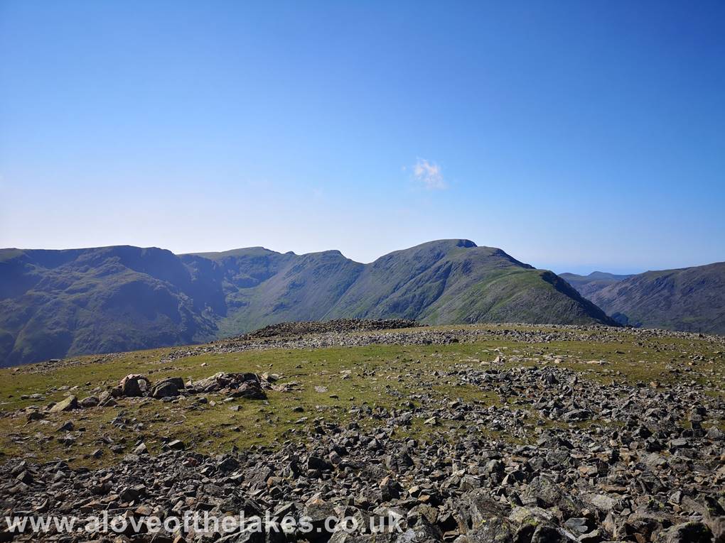 Looking across to the Mosedale Horseshoe