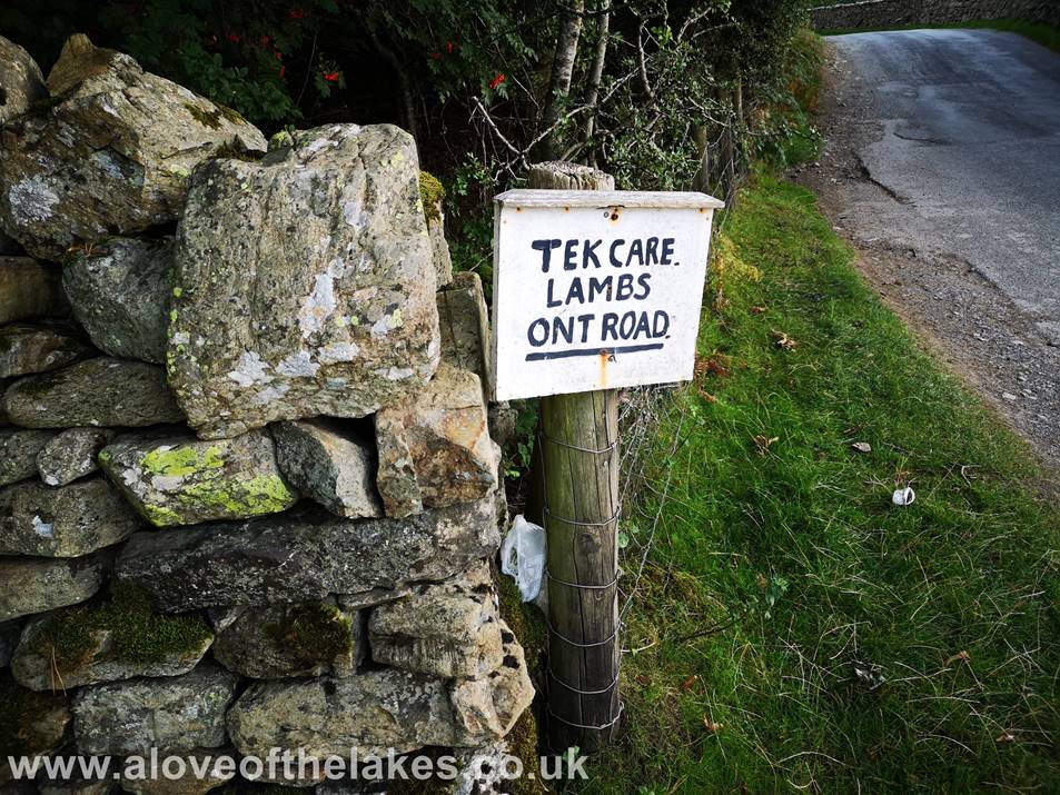The Farmers sign at the car park at Cinderdale Common. This is the starting point for the walk