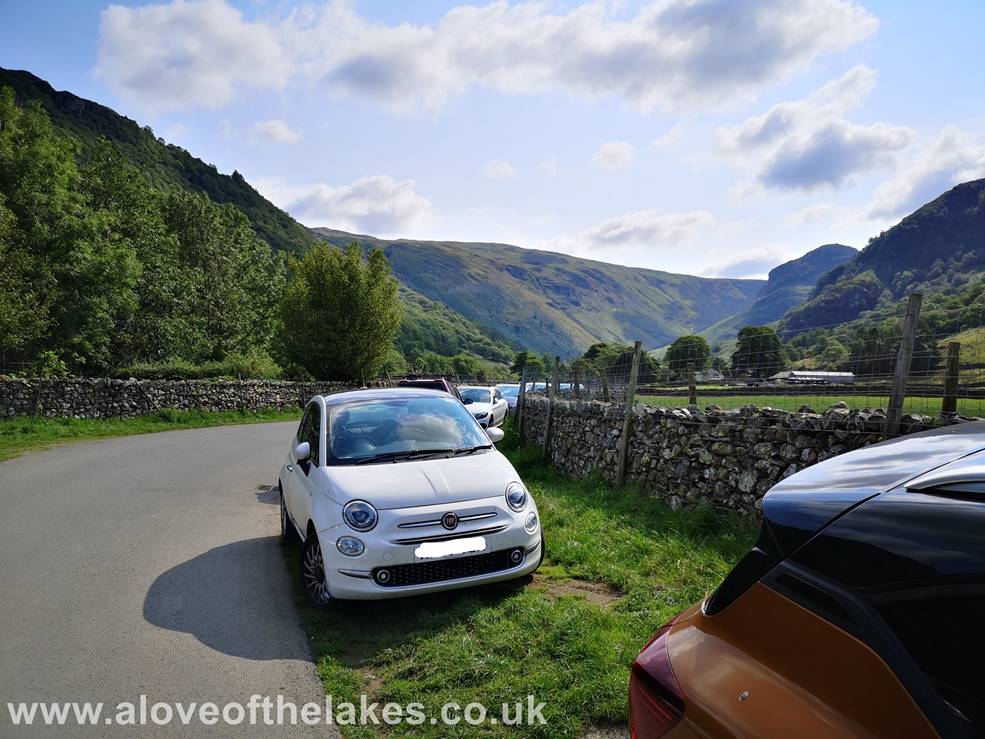 A love of the Lakes - The car parking at Stonethwaite