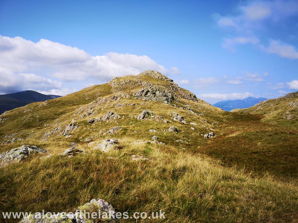 A love of the Lakes - The approach to the summit of Rosthwaite Fell