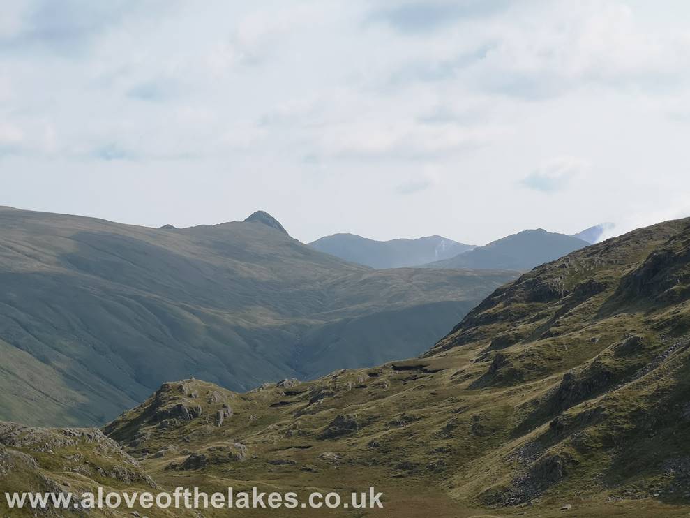 A love of the Lakes - The northern face of Pike o Stickle peeping up over High Raise