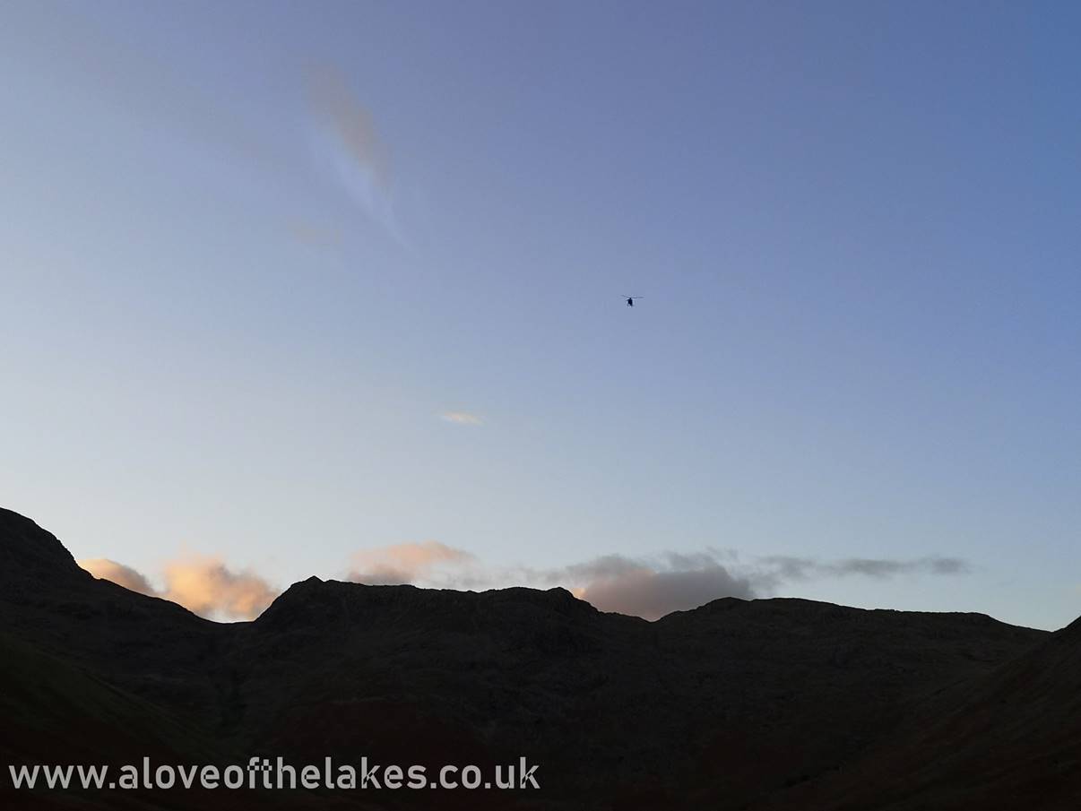 And within the blink of an eye dusk descends over Langdale at the end of another fantastic day out on the Lakeland Fells