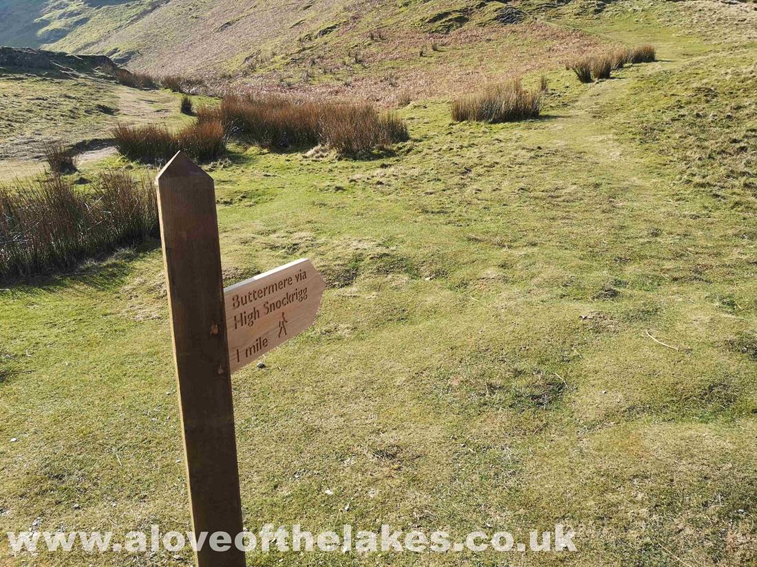 Follow the signpost and keep right to make the initial steep climb