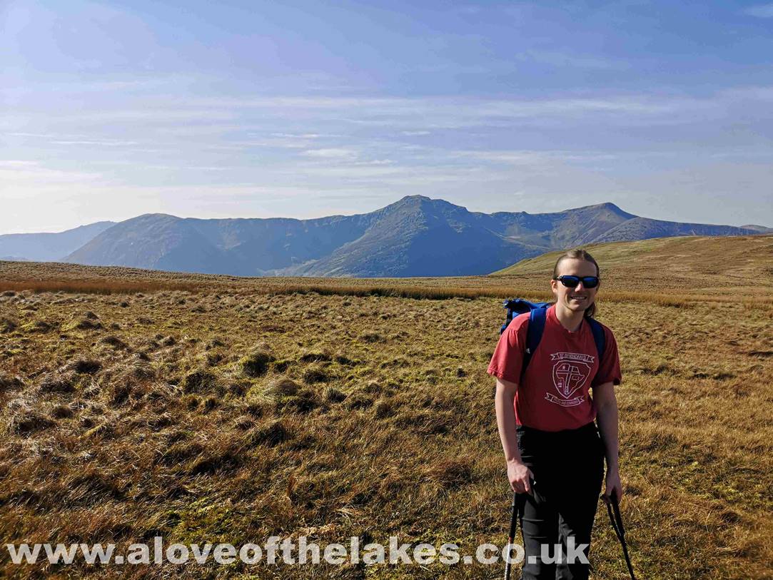 Looking towards Fleetwith Pike and the High Stile range across Buttermere