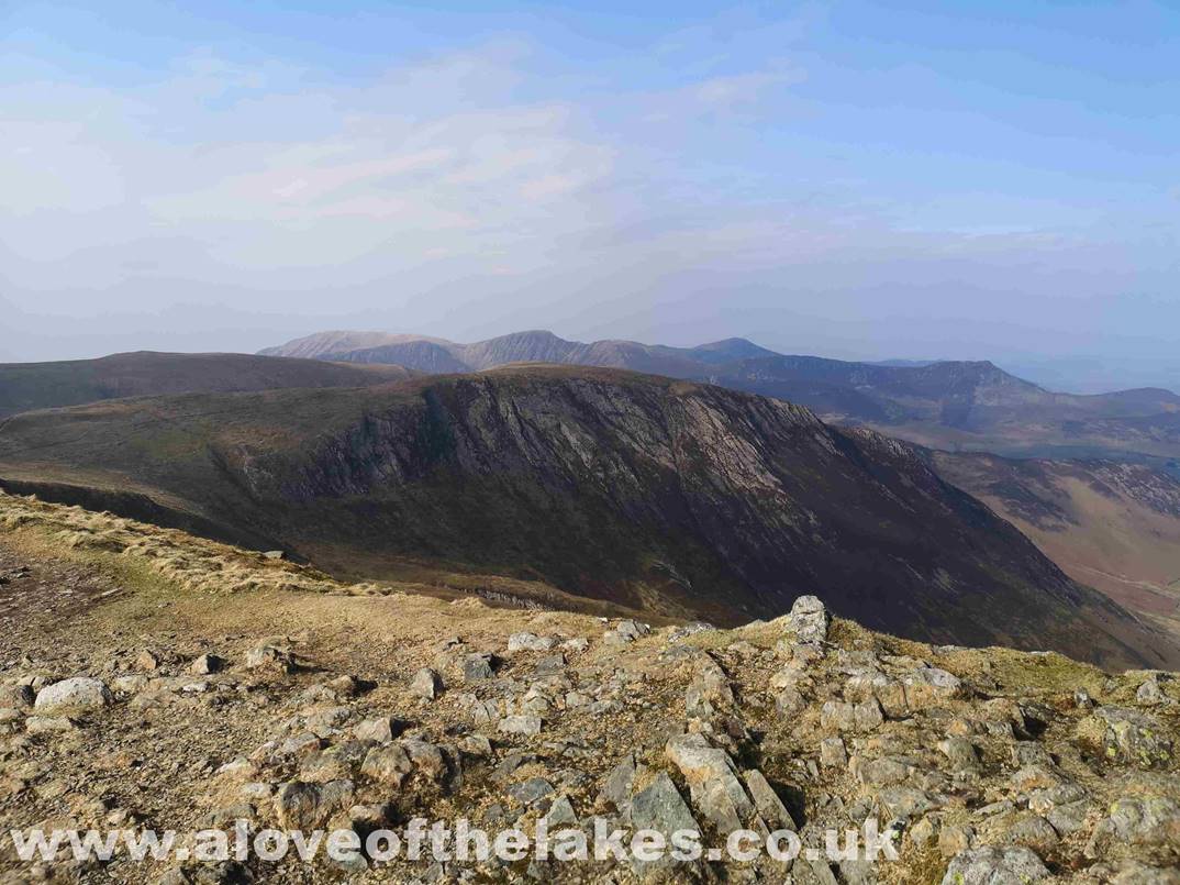 Looking to the third fell of the day, Hindscarth